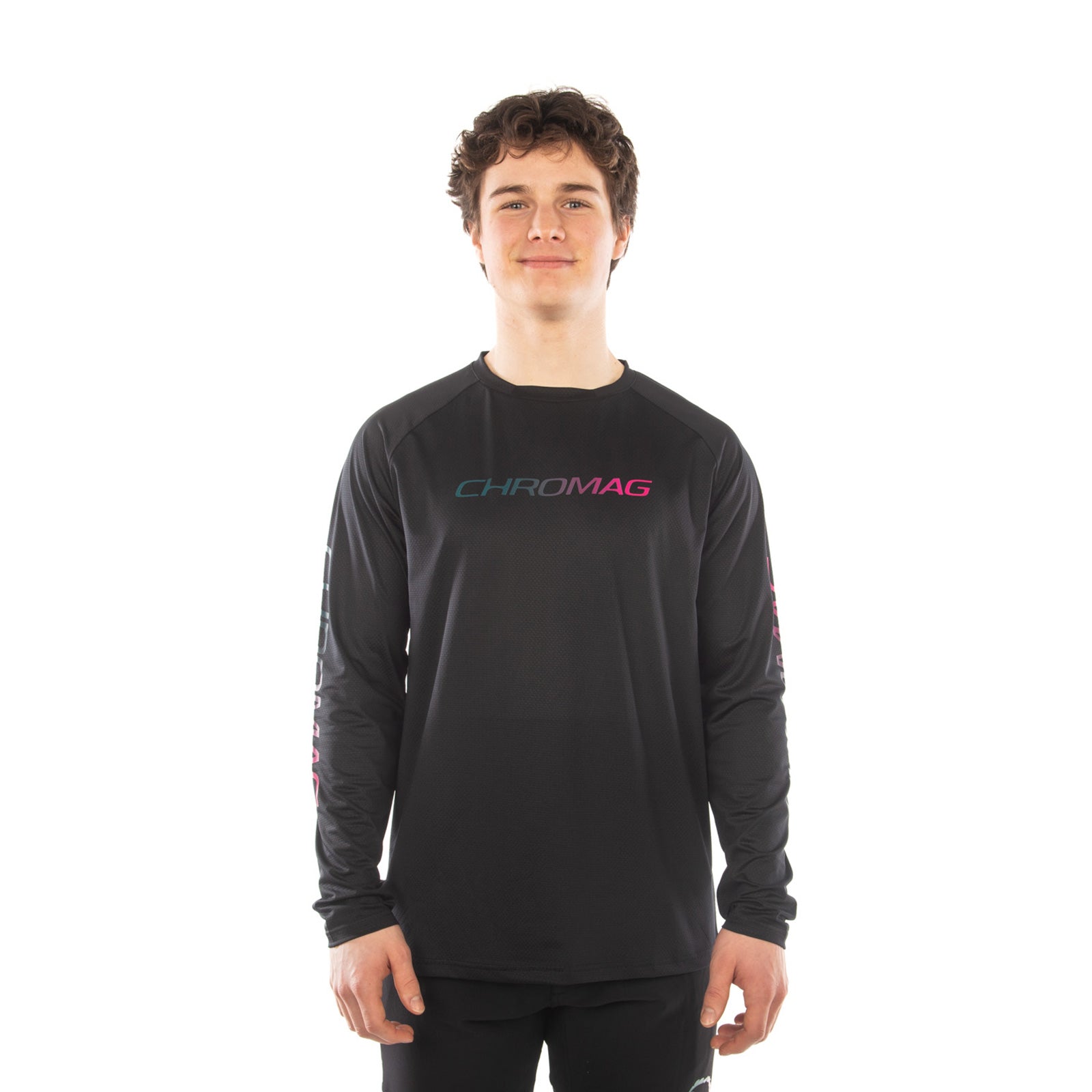 Model is 5' 8" wearing size Medium.