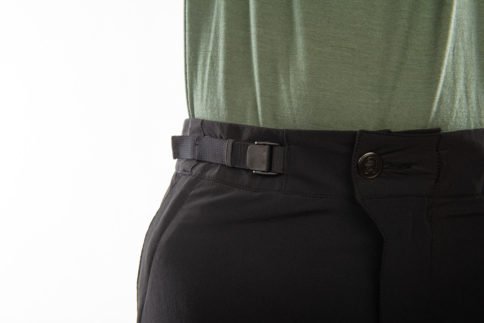 Model is 5' 8" wearing size 32.